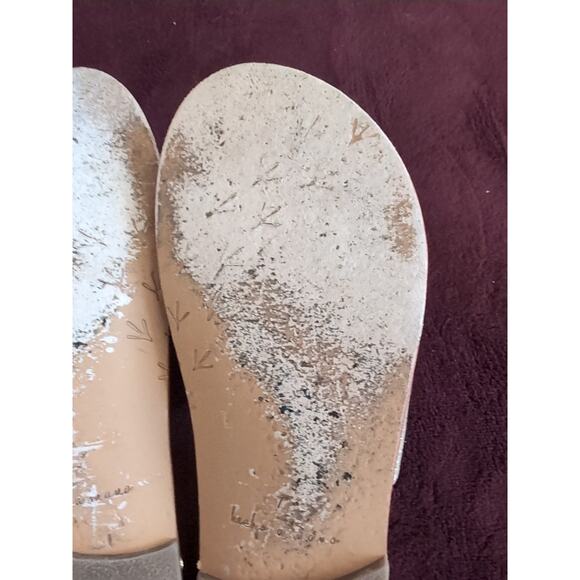 Beek Leather Toe-ring Sandal Gold Women's Size 7 Rare Discontinued - Picture 13 of 16